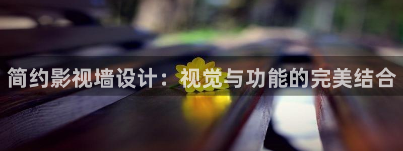 熊猫影院在线观看官网入口：简约影视墙设计：视觉与功能的完美结合